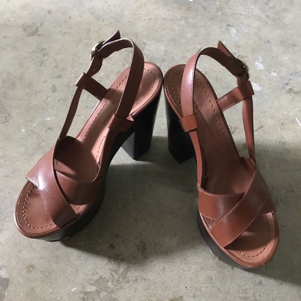 Diane von Furstenberg platform sandal